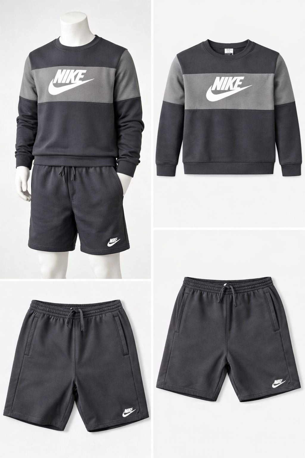Nike Set Kids Crew/Shorts TS Boy